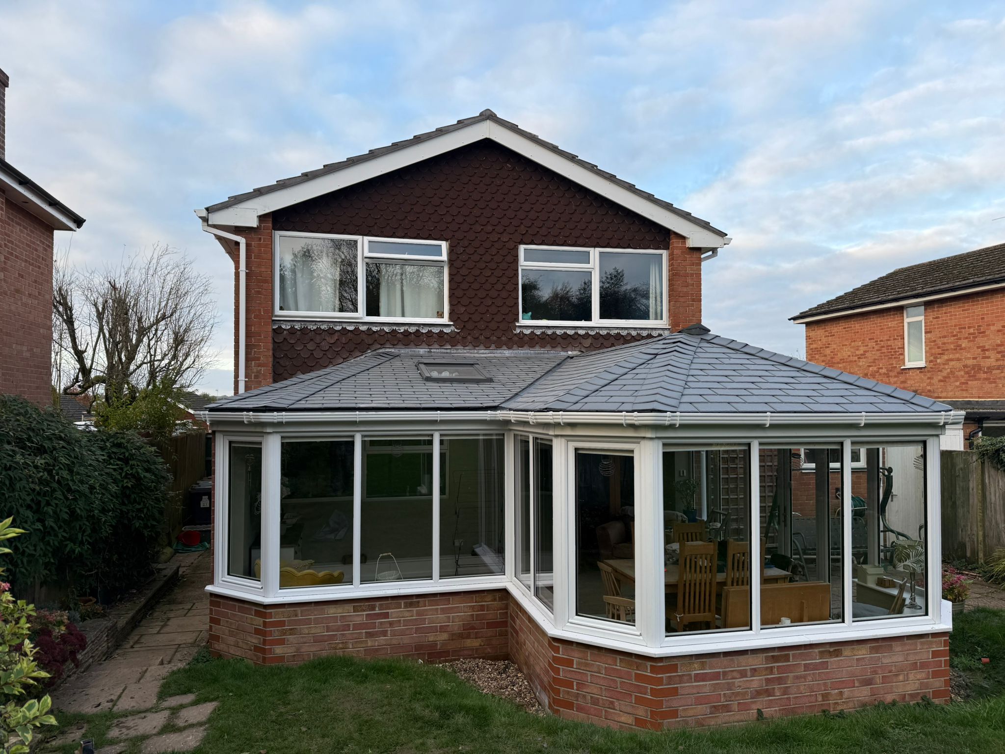 Tiled Roof Conservatory Upgrade in Oakley, Hampshire